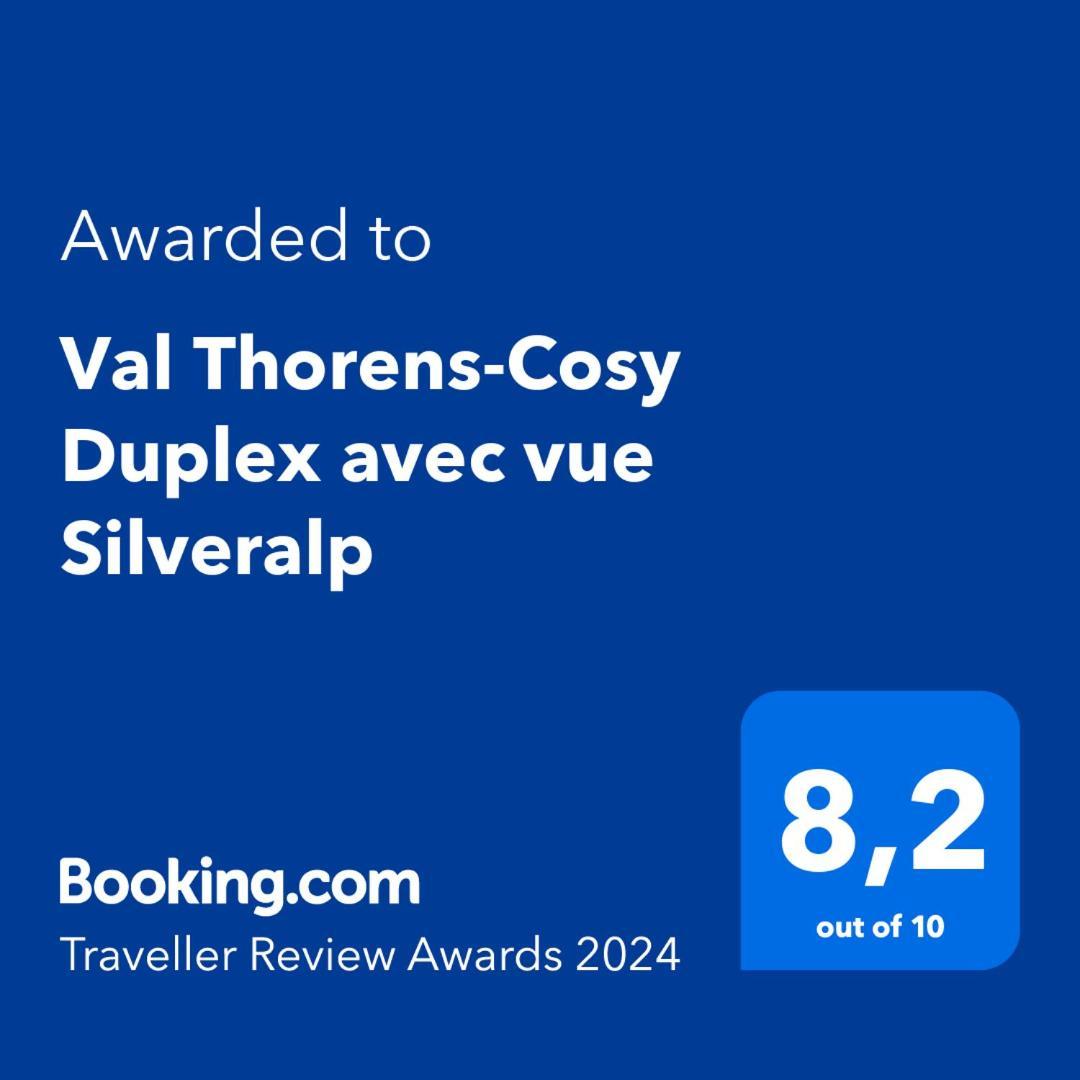 Val Thorens-Cosy Duplex Avec Vue Silveralp المظهر الخارجي الصورة